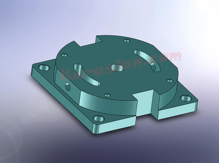 Cnc Freze için Balama Aparat