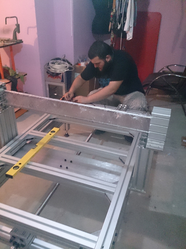 ali karaslan, cnc router