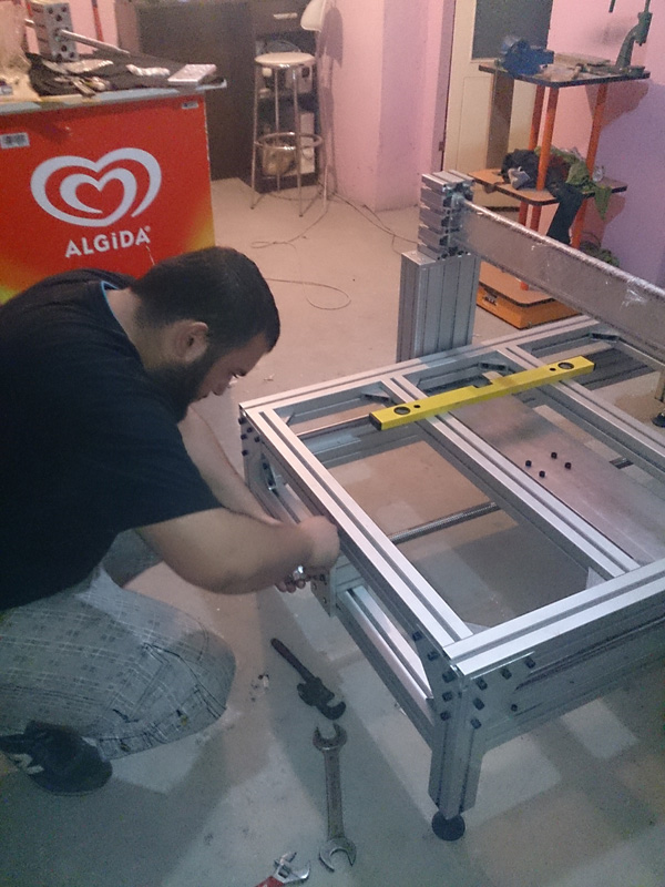 ali karaslan, cnc router