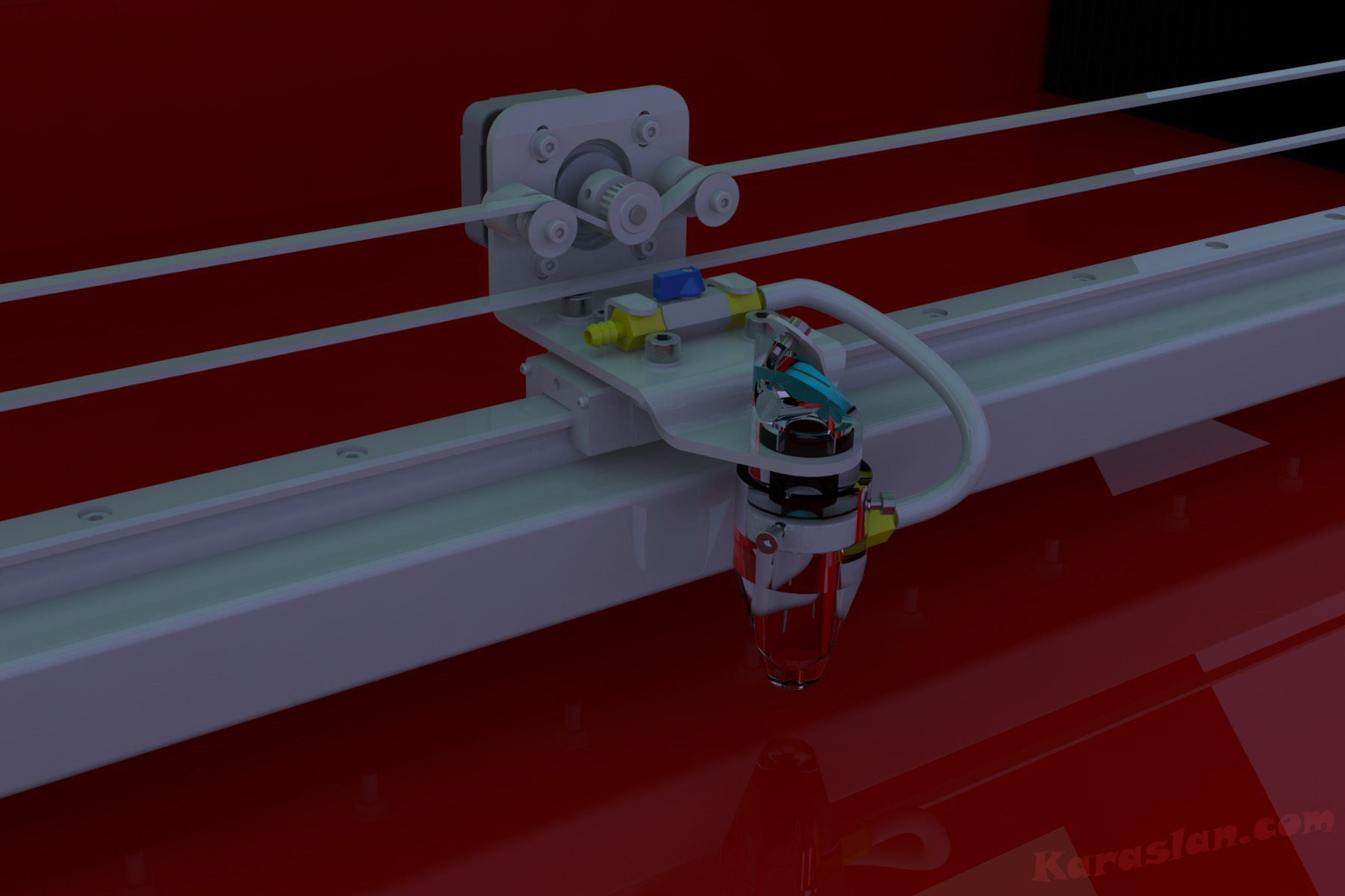 co2 lazer kesim makinası co2 lazer kesim makinası