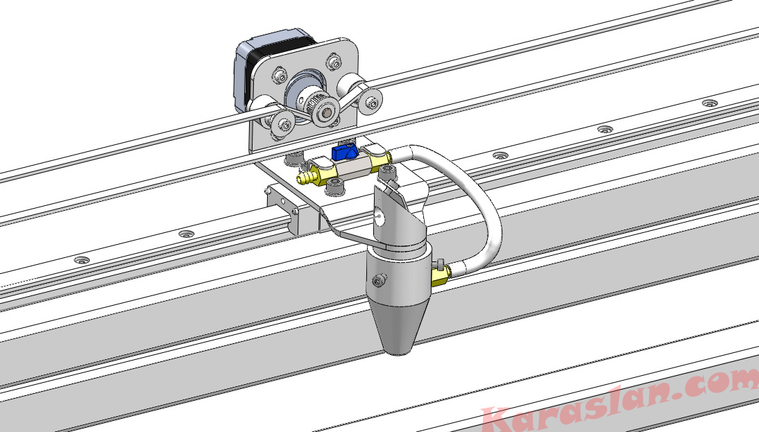 co2 lazer kesim makinası co2 lazer kesim makinası