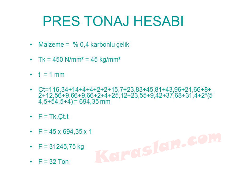 Delme Kesme Kalıbı